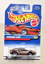 1997 Hot Wheels FERRARI 308 Brown Car 816 NEW NOS C15
