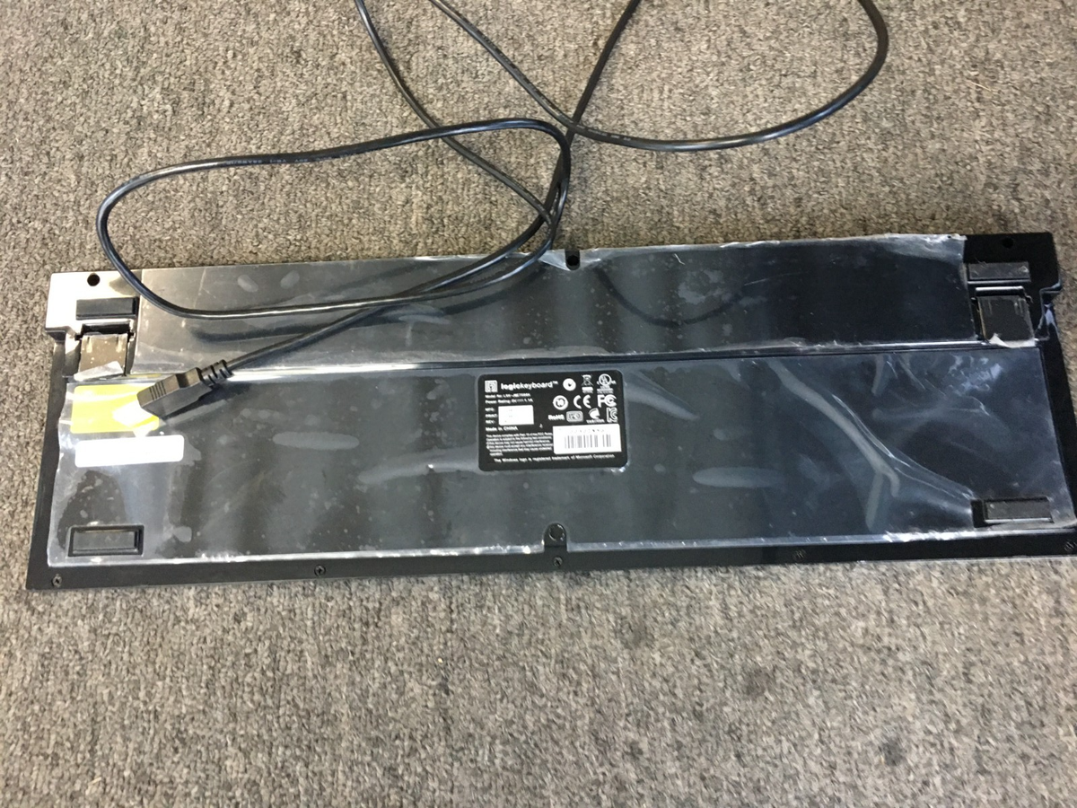 Logic Keyboard LXH-JME7596H Media Editor Keyboard With Missing
