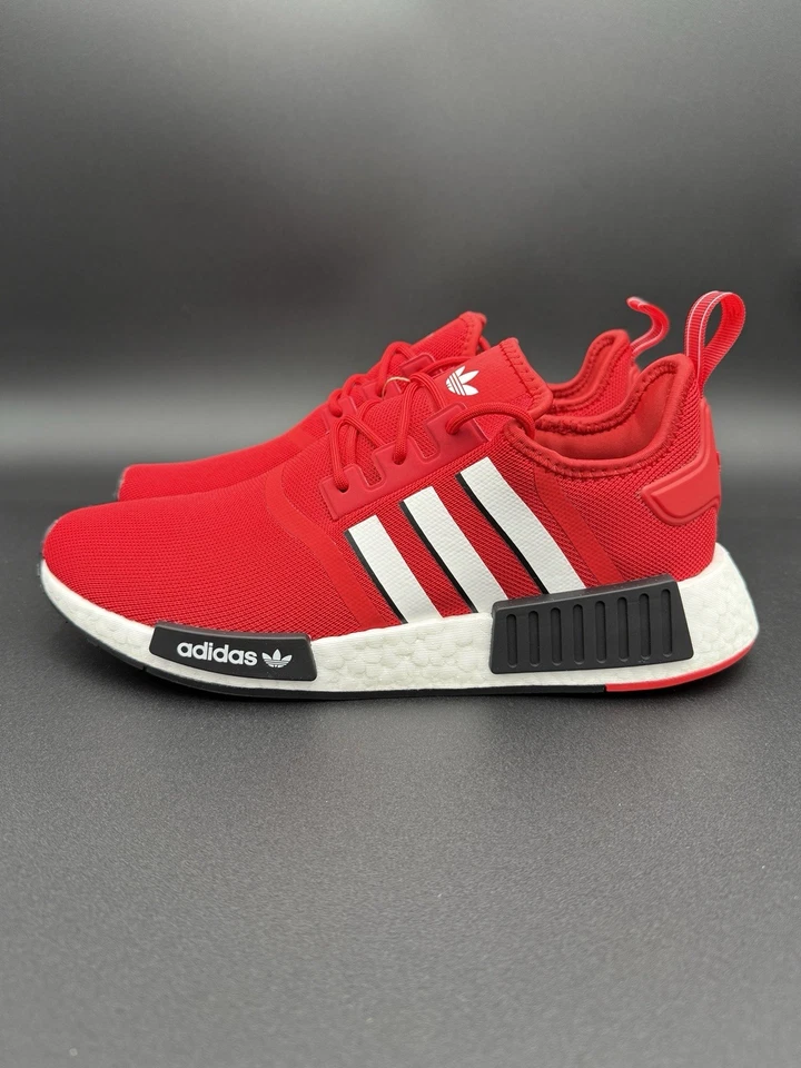 Adidas NMD R1Better Scarlet Cloud Blanco Núcleo Negro Zapatos para Hombres ID9147 Foto 2 de 4