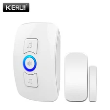 KERUI Wireless Door/Window Open Home Alarm System 1 Receiver 1 Door Sensor Kit