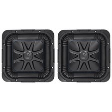 (2) Kicker L7S84 8" 1800w Solobaric L7S Subwoofer audio per auto Solo-baric 44L7S8-4