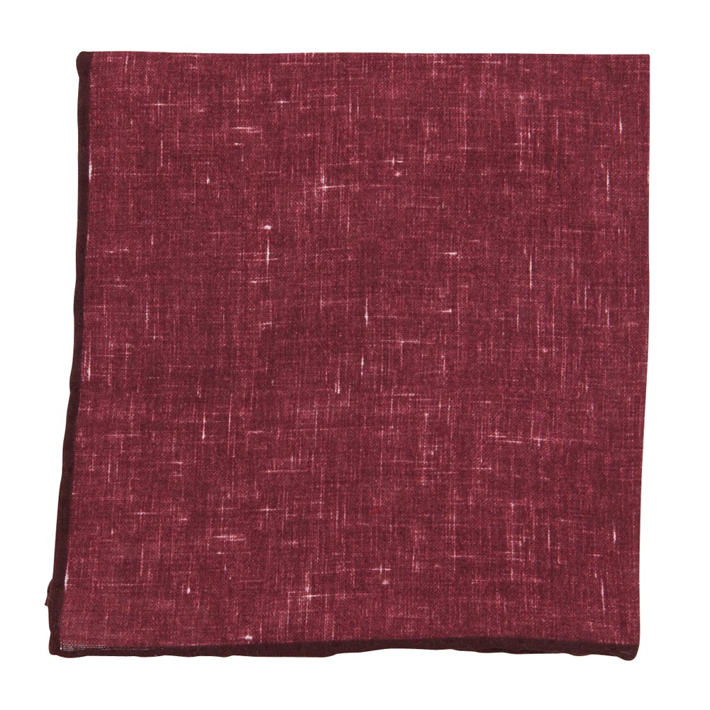Nuevo Fiori Di Lusso Pañuelo Burdeos Melange - x 12" - (FL7191718)