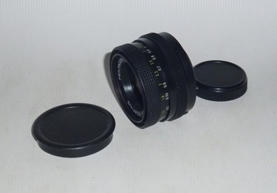 Pentacon Auto MC 1.8/50 Lens M42 Mount Germany w/caps for SLR/DSLR cameras