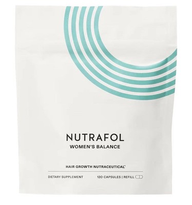 NUTRAFOLS Women's Hair Growth Nutraceutical 120 Capsules Refill 50% OFF OFFER