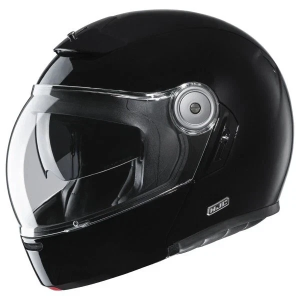 HJC V90 Plain Modular Retro Style Black, photo 3 of 3