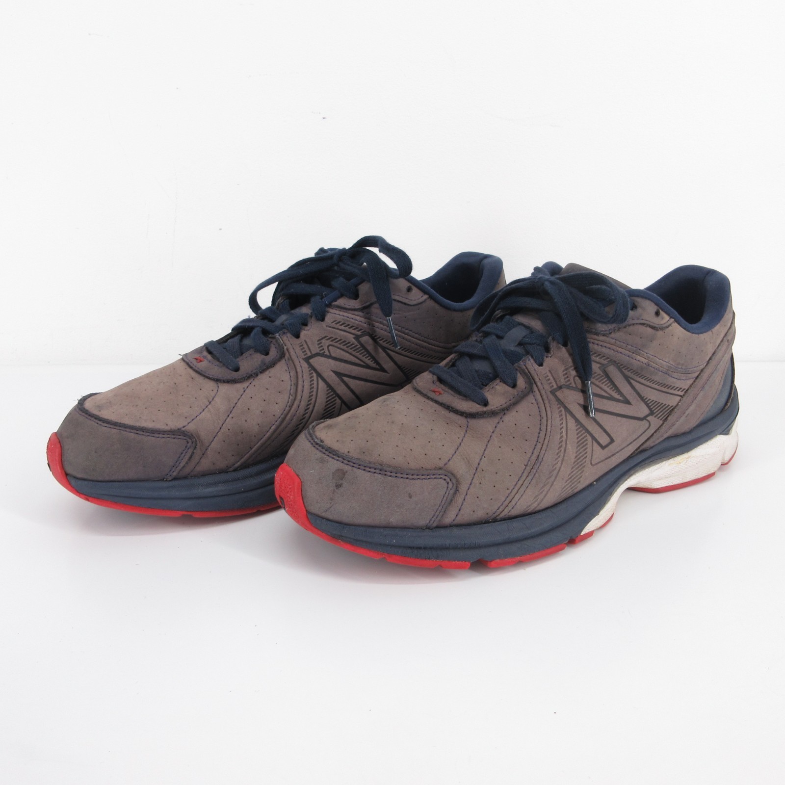 SAOLA Scarpe New Balance Boston in pelle taglia 12 5 grigio blu made USA sneaker M2040NR2