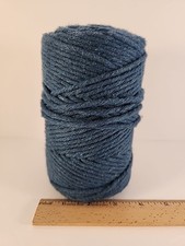 Blue Cotton Twine or Cord Large Spool