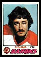 1977-78 Topps Al MacAdam #149 - Cleveland Barons