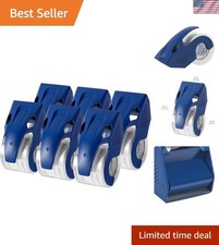 6 Rolls Carton Sealing Clear Packing Tape Box Shipping - 1.88" x 22.2 yds w/ ...