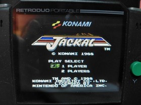 Konami Jackal Nintendo NES Classic Video Game Cartridge Tested + Free Mario Pin