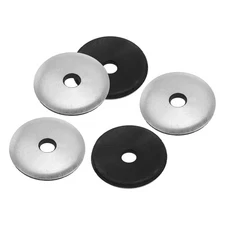 100Pcs M5.5x25mm Aluminum EPDM Bonded Sealing Neoprene Rubber Washers Gasket