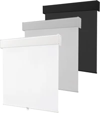 100% Blackout Cordless Free-Stop Roller Shade, Window Blind with Thermal Insulat