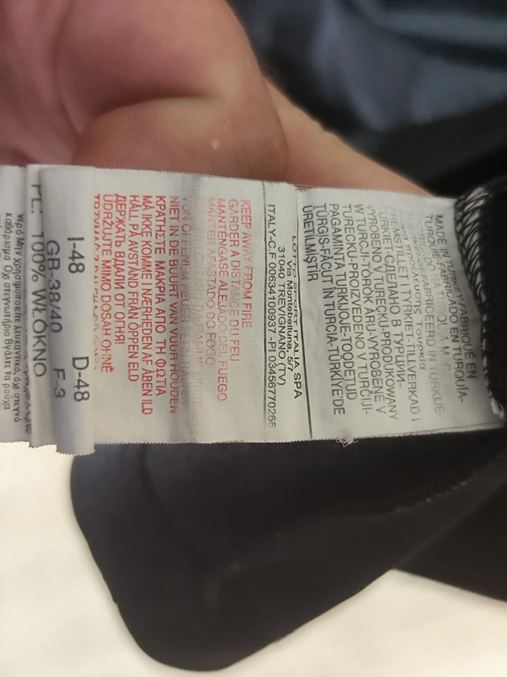 Maillot de foot Lotto "Gençlerbirliği 13" homme taille M - noir or manches lo... - Photo 4/4