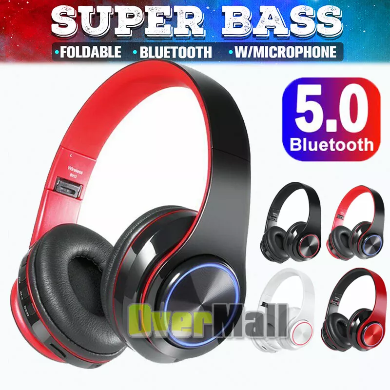 Audifonos Bluetooth 5.0 inalambricos Auriculares Para TV Juegos PC Gamer  Gaming