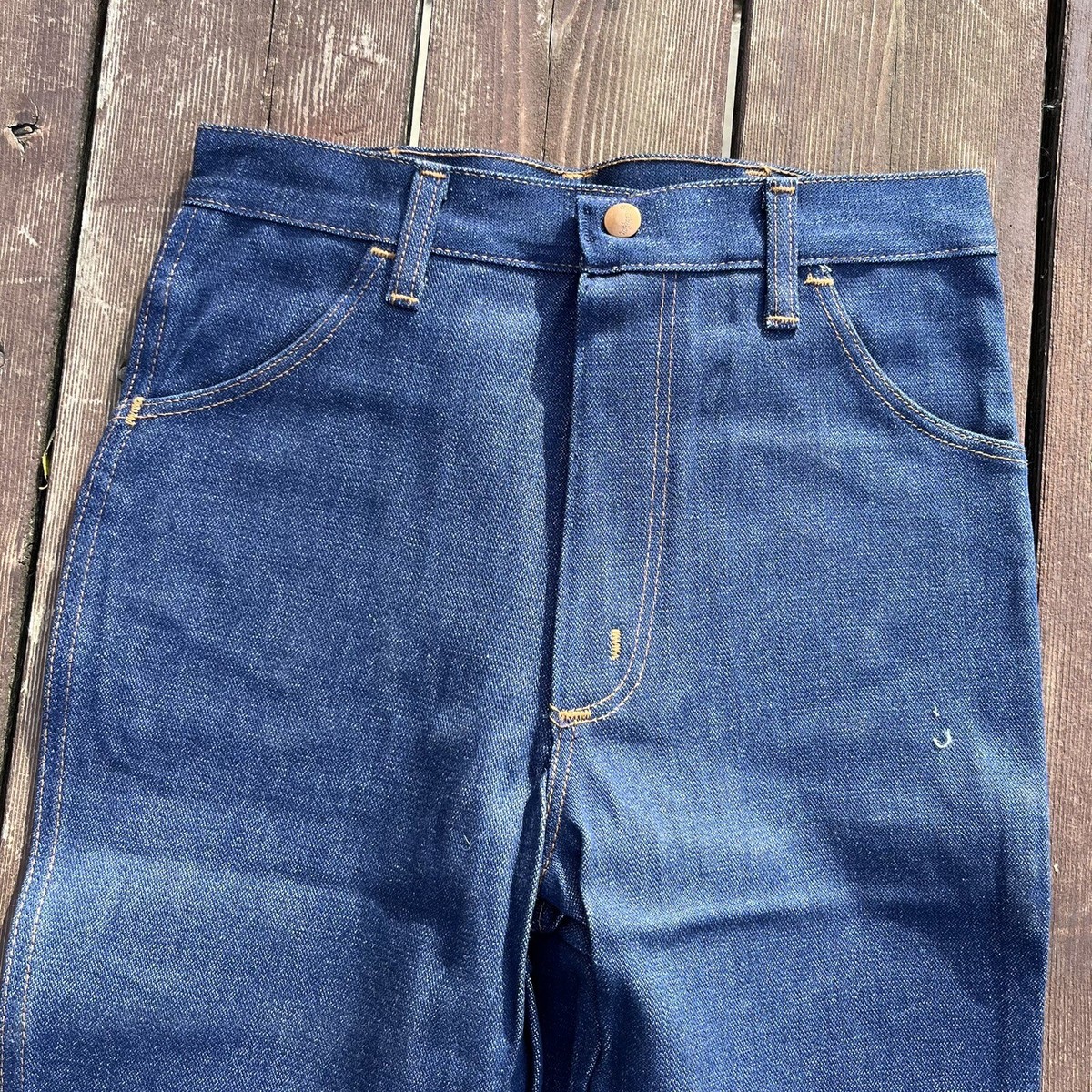 Vintage Wrangler No Fault Flare Denim Jeans NOS NWT Boot Cut Vintage Wrangler No Fault Flare Denim Jeans NOS NWT Boot Cut