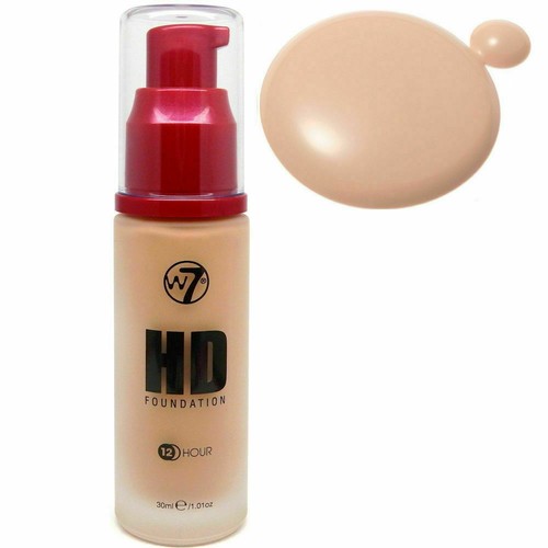 W7 COSMETICS High Definition 12 Hour Foundation - 1.05 Fl Oz (30 ml) - Picture 6 of 23