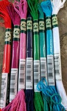 DMC Mouline Satin Floss - Set of 8 - Brand New Set Q