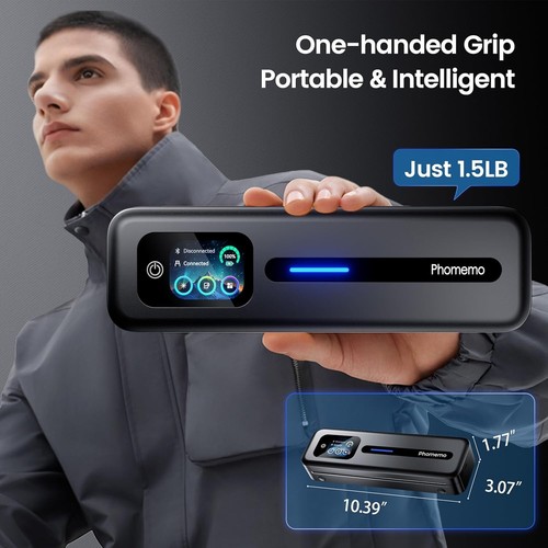 Phomemo M832D Portable Thermal Printer, A4 Touchscreen Bluetooth Inkless Printer - Picture 18 of 24