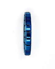 Italian Charm Bracelet 18 Link Gold Silver Blue Black Rose compatible Nomination