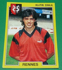 N°225 KUJTIN CHALA RENNES STADE RENNAIS PANINI FOOTBALL FOOTBALL 92 1991-1992