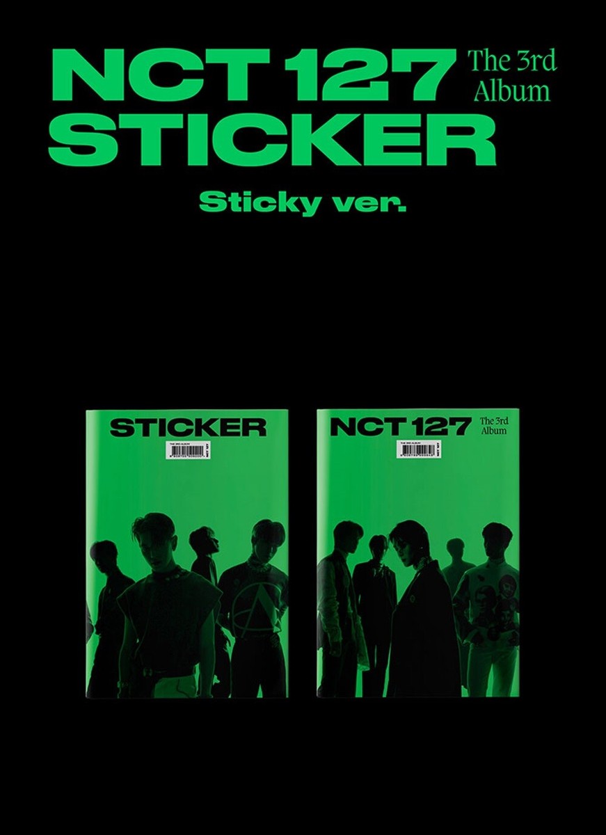NCT 127 3rd Album [Sticker] Sticky Ver. CD+Booklet+P.Card+F.Poster