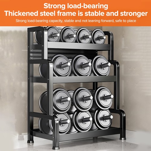 3 Tiers Kitchen Organiser Spice Rack Jar Shelves Storage Seasoning Stand Shelf - Picture 6 of 17