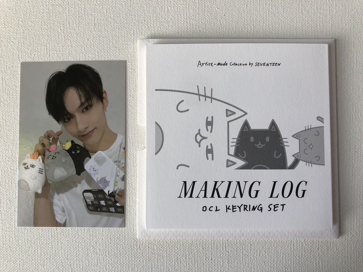 SEVENTEEN Jun Photocard Photo card Making Log OCL Keyring Artist 