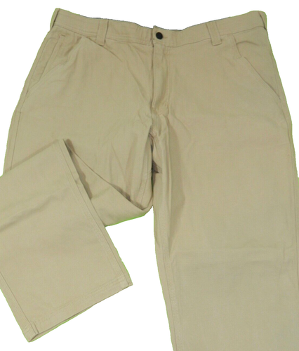 Men's NEW Pants CAT Flex Waistband Utility Canvas Tag 40x32 measured Size 39x31 - Picture 2 of 5