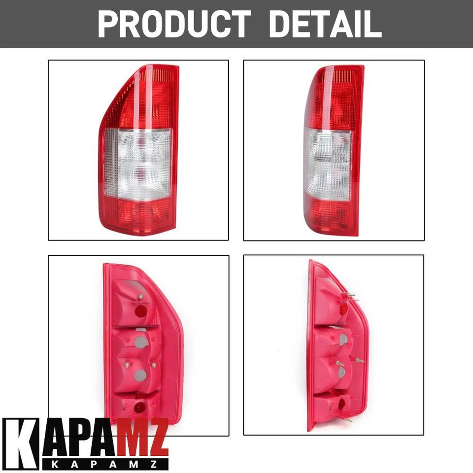 Luz trasera para Dodge Sprinter 2500 y 3500 2003-2006 izquierda derecha halógena sin bombillas Foto 3 de 4