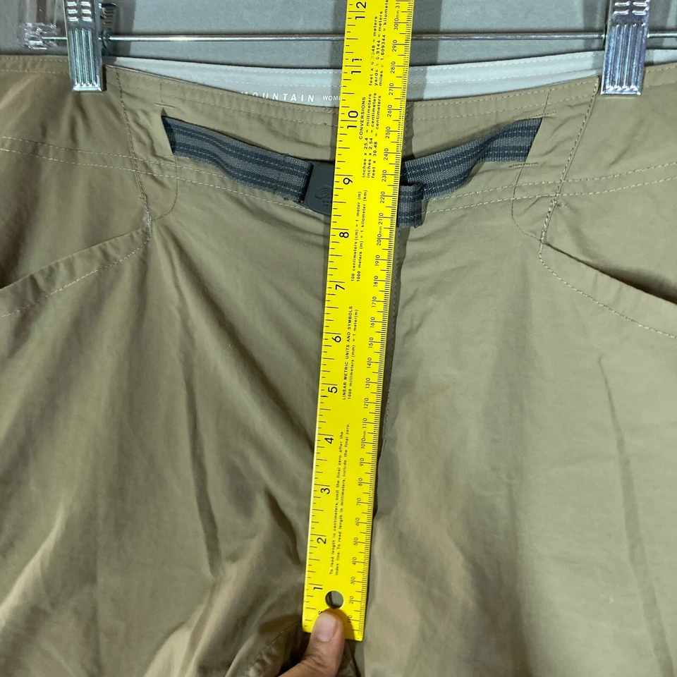 Pantalones Cortos Mountain Hardwear Convertibles Nylon Senderismo Beige Talla 14 Elastizados 37 Foto 4 de 4