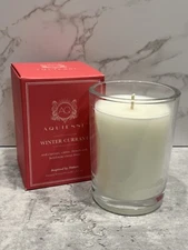 AQUIESSE * WINTER CURRANT * LUXURY SCENTED SOY WAX CANDLE 6.5 OZ NEW IN BOX