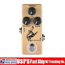 High Quality Mosky Overdrive Boost Effect Pedal True Bypass LED Light Metal USA