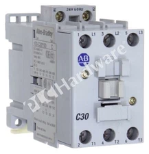 Allen Bradley 100-C30J00 Series C MCS-C IEC Contactor 3-Pole 30A 24VAC Coil