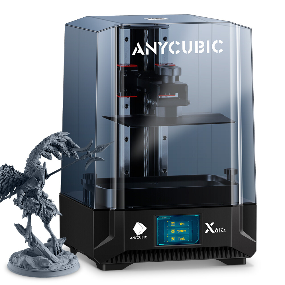 Impresora 3D ANYCUBIC Photon Mono X 6Ks resina UV 6K LCD monocromo endurecimiento lumínico