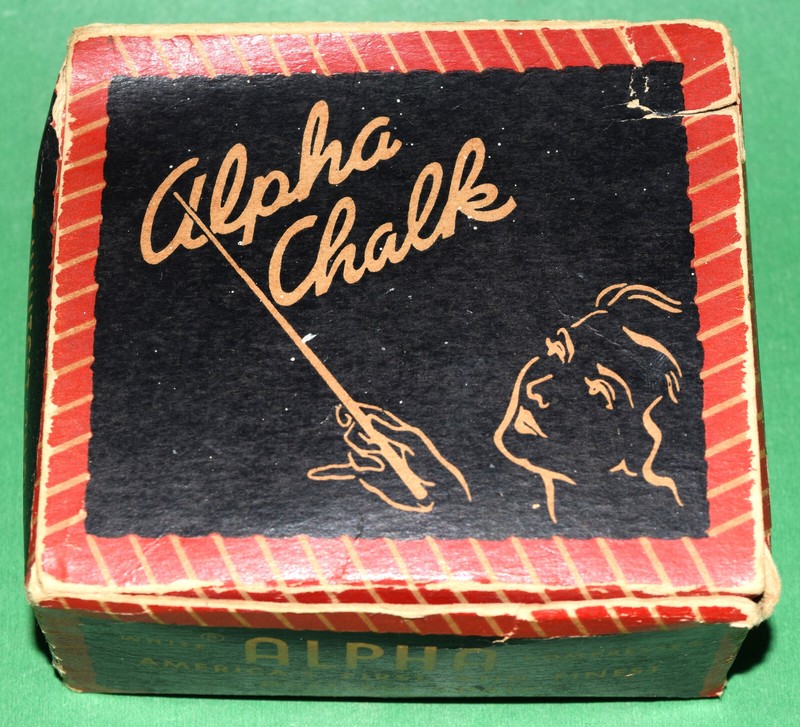ALPHA CHALK by Weber Costello Co for TEACHERS, SCHOOL, CLASSROOM, CHALKBOARDS