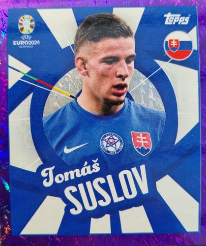 Topps UEFA EURO 2024 Sticker Germany - PURPLE-LILA PARALLEL Auswahl/Choose - Picture 61 of 71