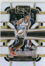 2023-24 Panini Select WNBA Silver Prizm Diamond DeShields Chicago Sky #100