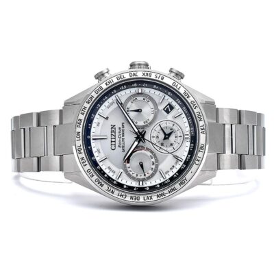 CITIZEN ATTESA CC4010-80A Eco-Drive Chronograph GPS Titanium Watch
