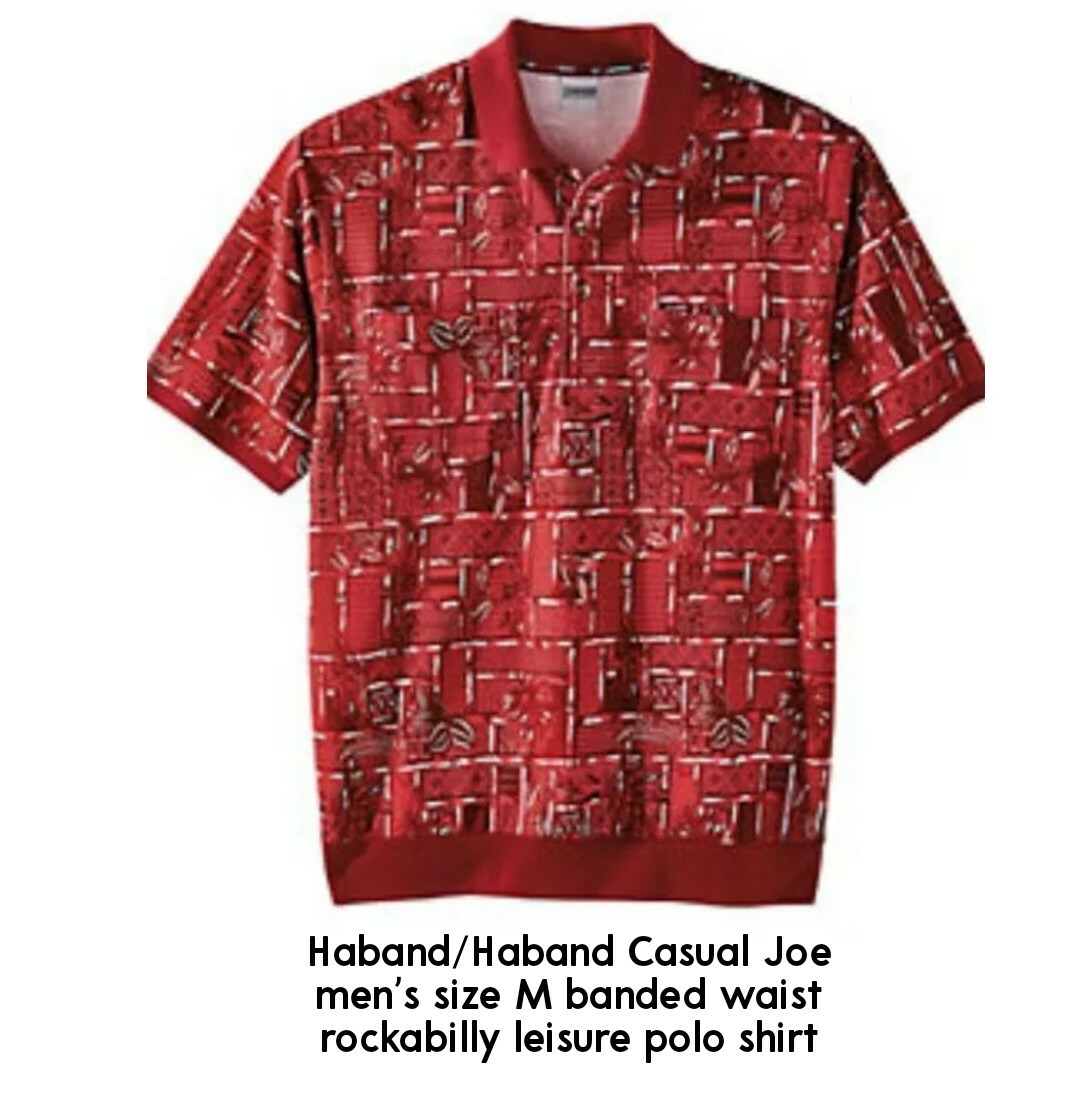 Polo Shirt Haband/Haband Casual Joe men’s banded Waist-image