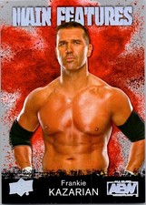 Frankie Kazarian Main Features Silver MF-17  2021 Upper Deck AEW 1st Edition