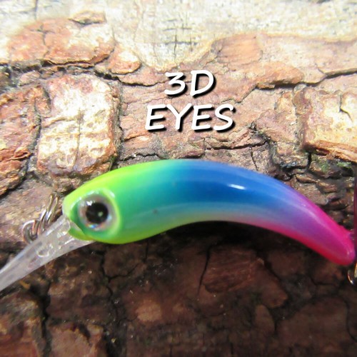 Micro Countdown Sinking Minnows Trout Perch Chub Lures only 2 Grams x 4 - Picture 9 of 13