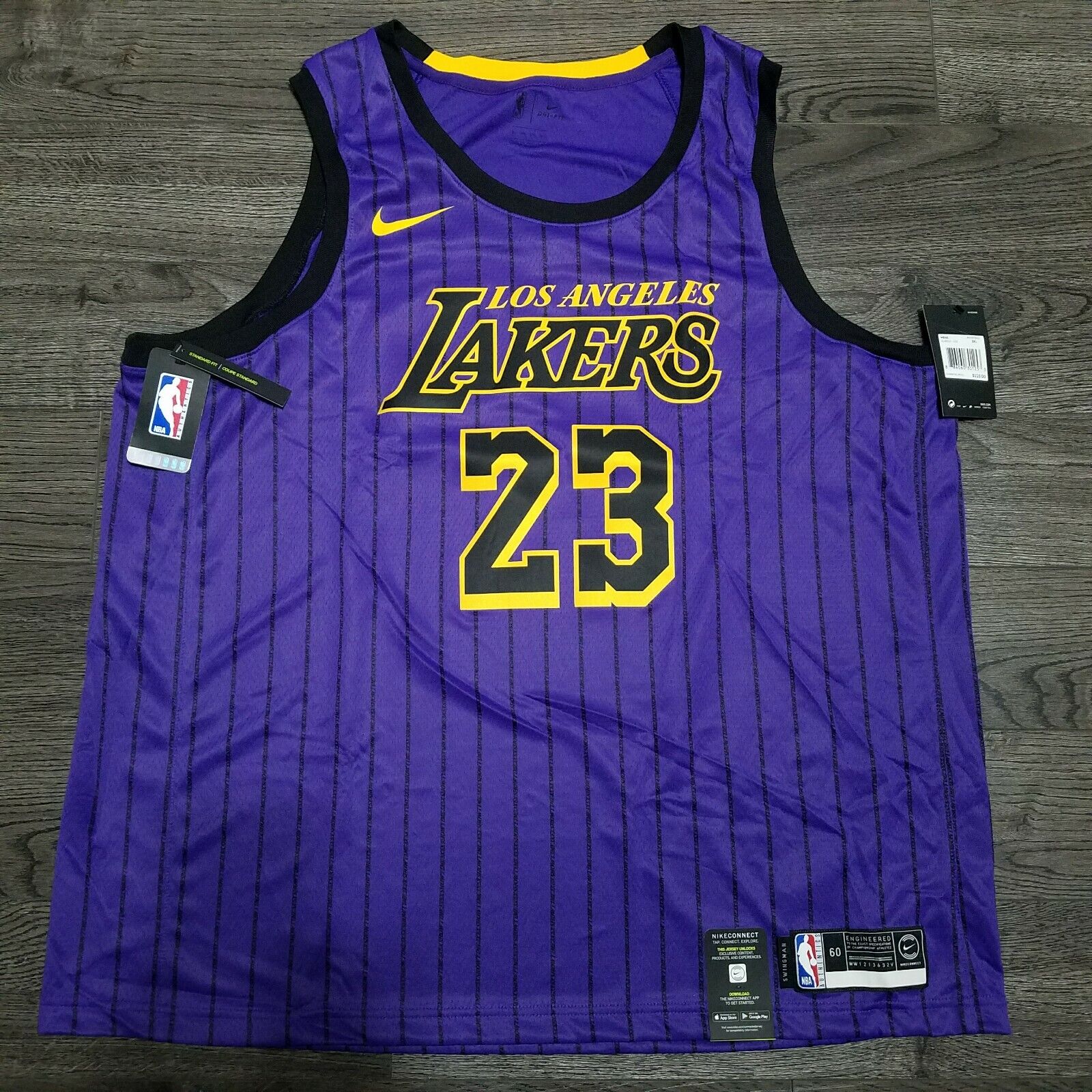 Men's Los Angeles Lakers Nike Purple 2018/19 Swingman Custom Jersey - City  Edition