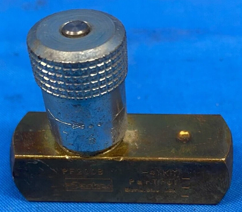 PARKER HYDRAULIC VALVE PF200B 41KT MAX 2000PSI 138BAR METERED FLOW - Image 3 of 4