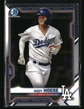 Kody Hoese 2021 Bowman Chrome #BCP-39  Baseball Card