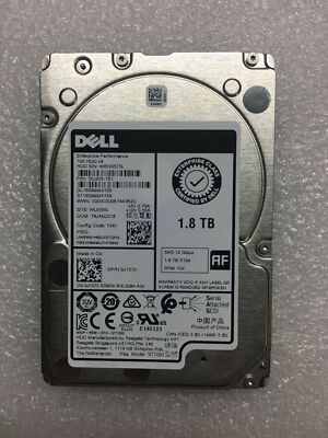   0JY57X 1.8TB HDD 10K 2.5'' Model: ST1800MM0159 DP/N: JY57X / #WD6