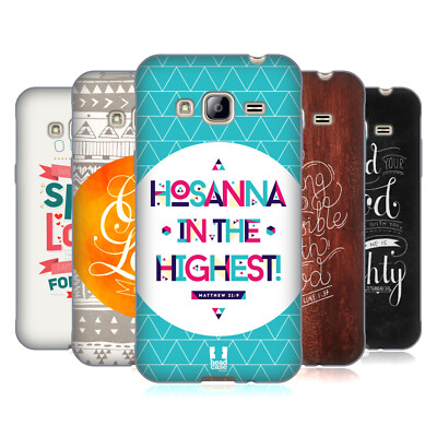HEAD CASE DESIGNS BIBELVERSEN SOFT GEL HANDYHÜLLE FÜR SAMSUNG HANDYS 3