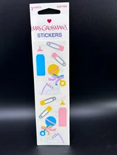 Mrs. Grossman's Stickers Baby Gear Dream Big 3 Sheets Stickers USA 2003