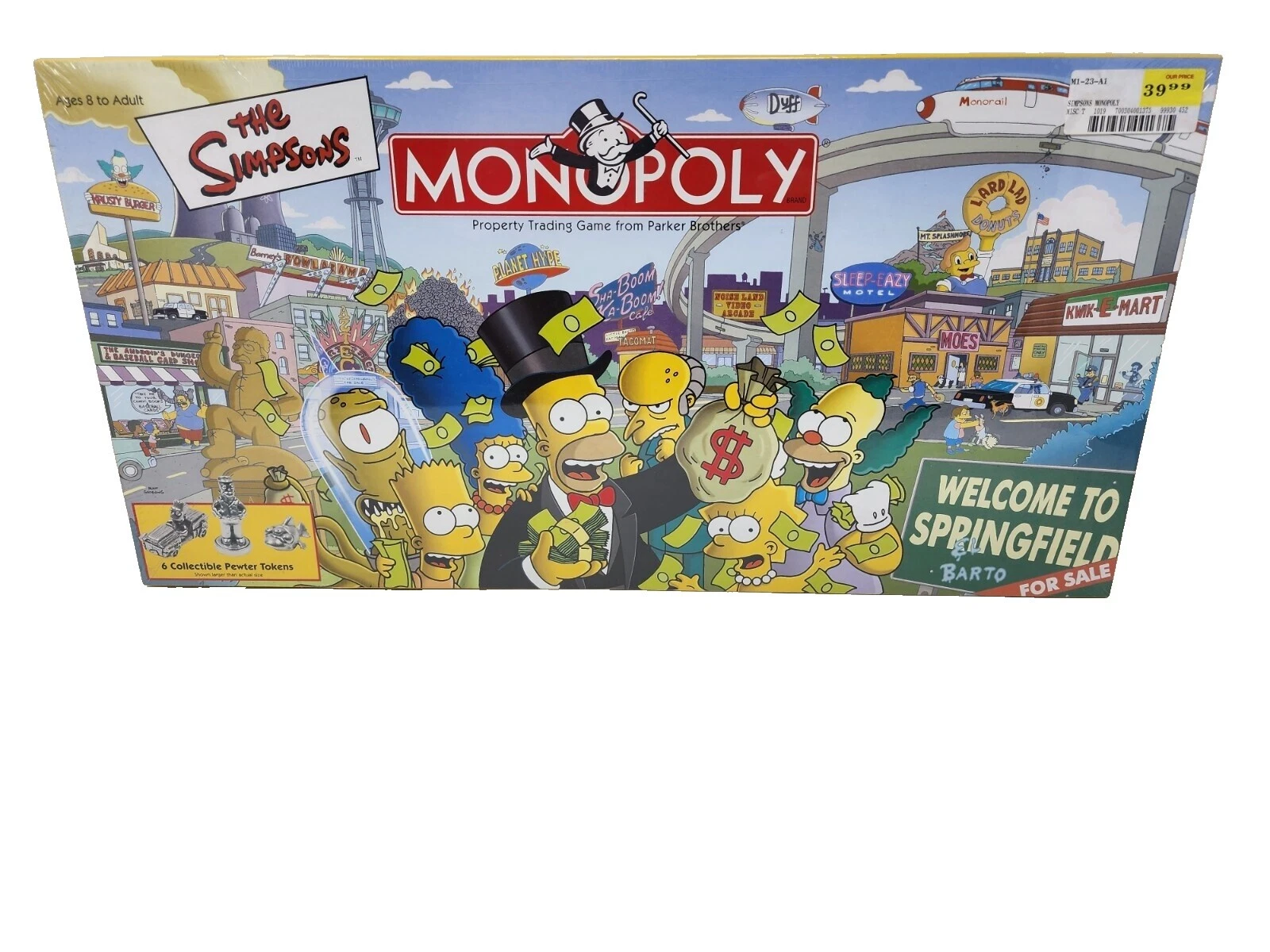 Hasbro 2001 Contemporary Manufacture Board & Traditional Games