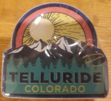Telluride Colorado Mountain Peak Sun Souvenir Sticker pack of 60