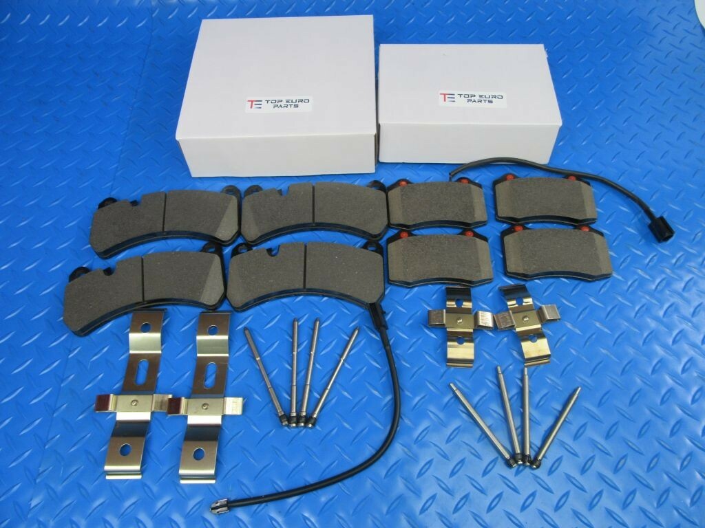 Maserati Ghibli S Sq4 front & rear brake pads TopEuro Low Dust #7337